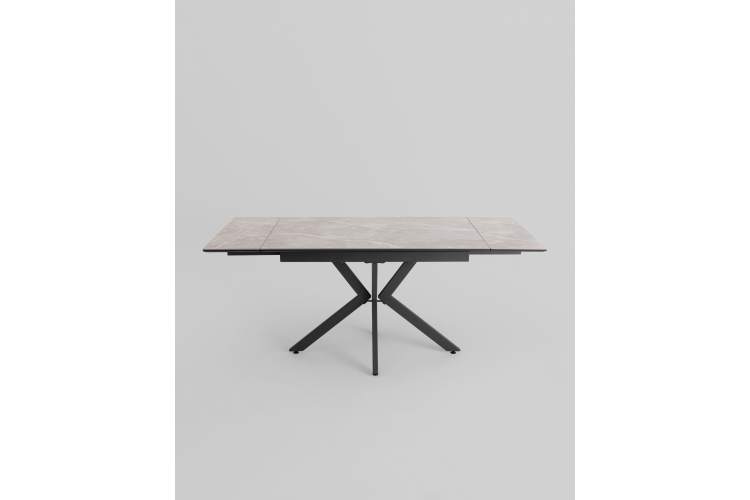 Стол раскладной Marmer 120-180*80*76 керамика антрацит-5