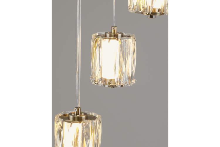 Светильник подвесной светодиодный Moderli V11713-PL Prismique-4