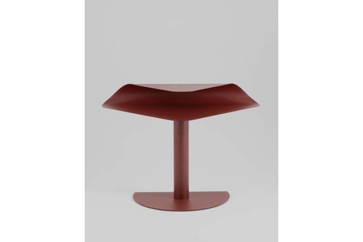 Журнальный столик Cornea металл бордовый STOOL GROUP-1