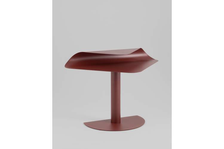 Журнальный столик Cornea металл бордовый STOOL GROUP-2
