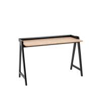 Стол письменный Pyramid 118*53 светлое дерево/черный Стол письменный Pyramid 118*53 светлое дерево/черный