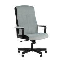 Кресло руководителя TopChairs ST-DOMINGO серо-голубой