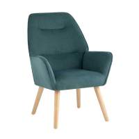 Кресло Стерн тёмно-бирюзовый в гостиную