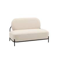 Диван Стоун new ткань букле молочный в гостиную