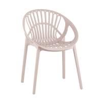 Стул Takeo пластик нежно-розовый