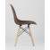 Стул Eames Style DSW коричневый x4 (разборный каркас)