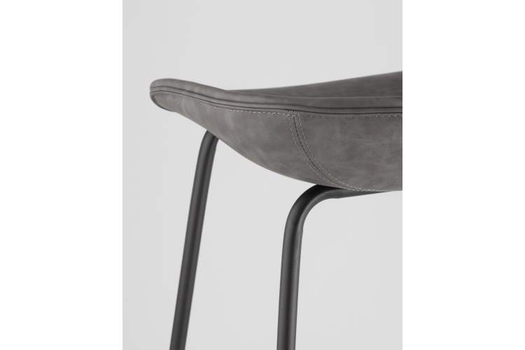 Стул барный Beetle Lite PU серый 2 шт-6