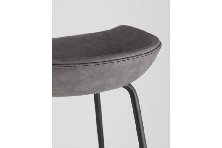 Стул барный Beetle Lite PU серый 2 шт-7