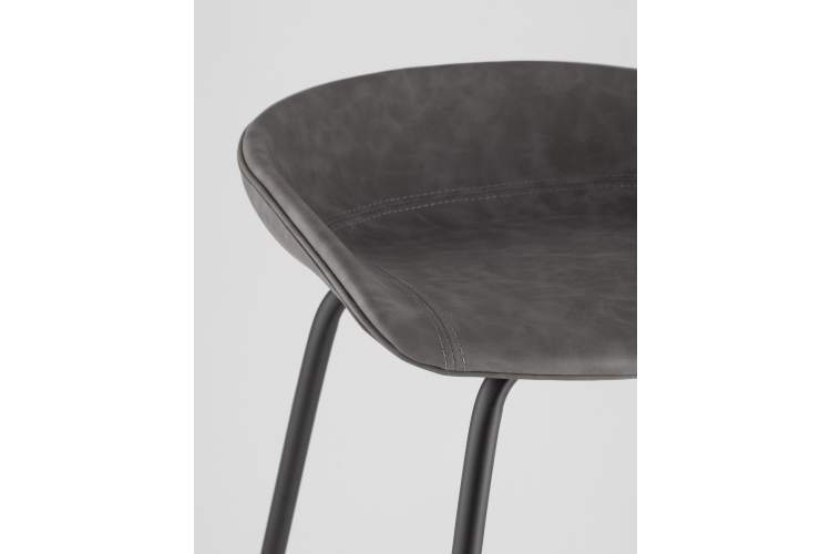 Стул барный Beetle Lite PU серый 2 шт-8