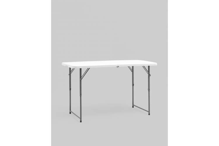 Стол-чемодан складной 122*61*74 см с регулировкой высоты-3