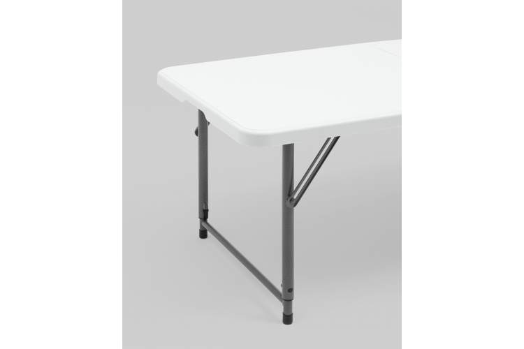 Стол-чемодан складной 122*61*74 см с регулировкой высоты-4