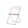 Стул Fold Pink складной розовый