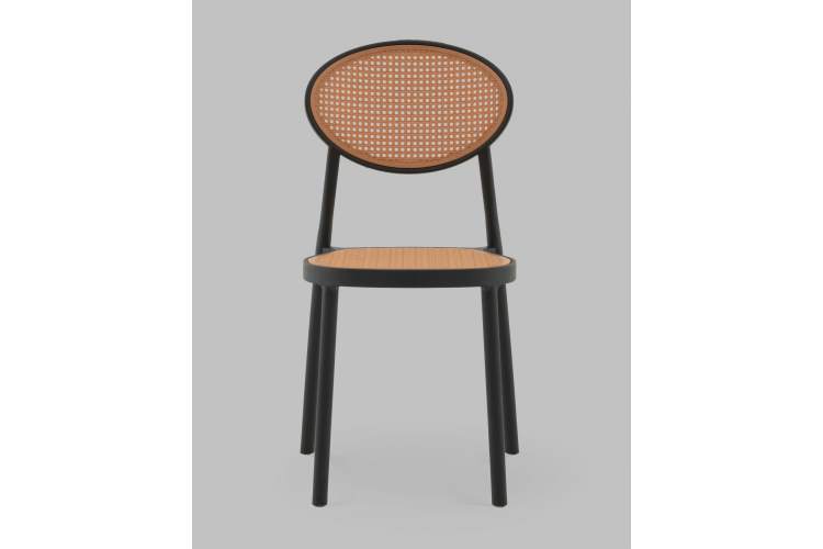 Стул Junie пластиковый чёрный-2