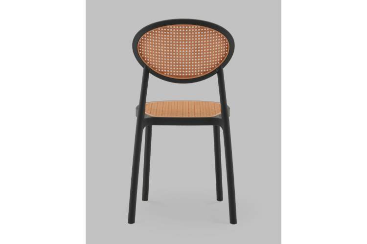 Стул Junie пластиковый чёрный-4