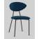 Стул обеденный Квинси велюр синий