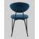 Стул обеденный Квинси велюр синий
