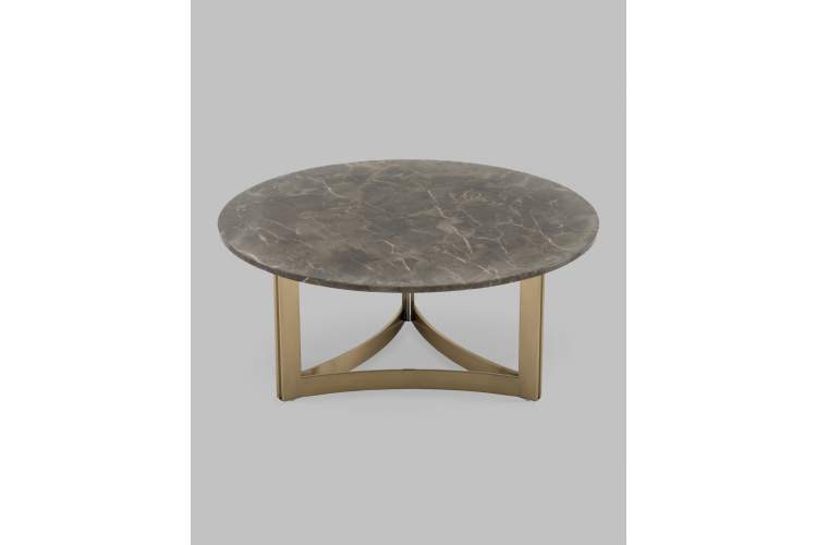 Журнальный столик Кассия 90*90 см темная керамика-3