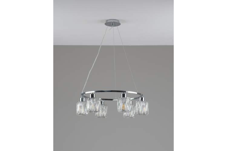 Люстра подвесная Moderli V11707-6P Prismique-1