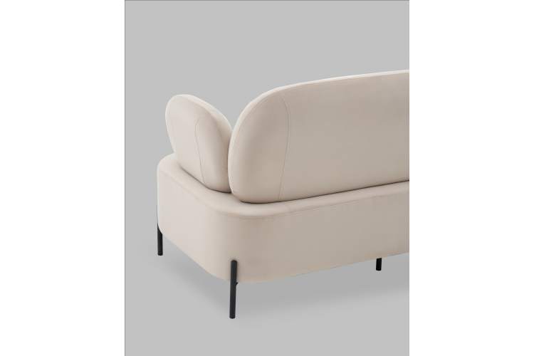 Диван Кэнди велюр бежевый-5