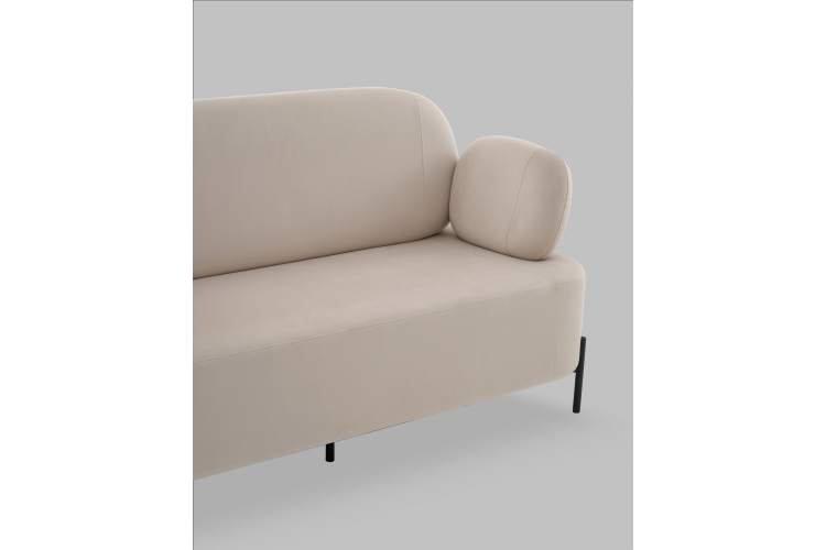 Диван Кэнди велюр бежевый-7