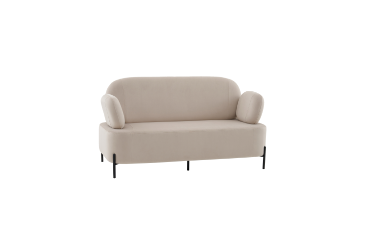 Диван Кэнди велюр бежевый