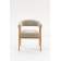 Стул обеденный Zubo с деревянными ножками бежевый 2 шт.