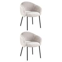 Стул обеденный Bren светло-серый 2шт