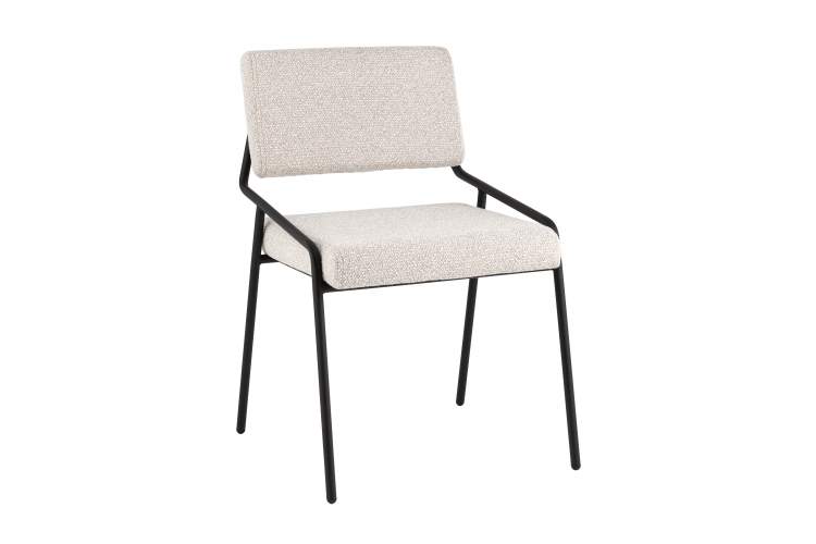 Стул Теллинг шенилл серо-бежевый