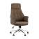 Кресло офисное TopChairs Neoma коричневый экокожа ткань