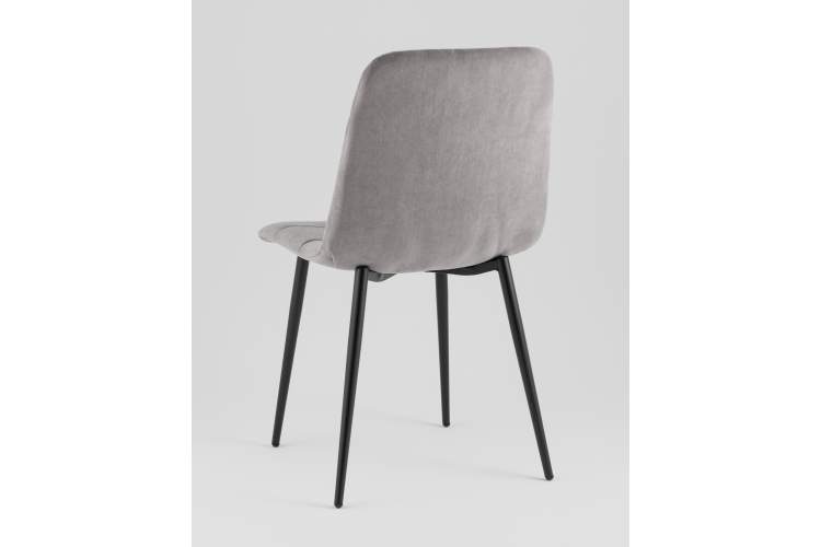 Стул Одди Original велюр серый 4 шт.-5