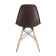 Стул Eames DSW коричневый