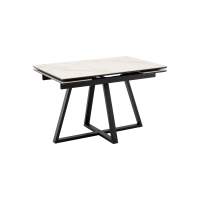 Стол Кассика 120*80 см столешница керамика белый