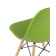 Стул Eames Style DSW зеленый x4