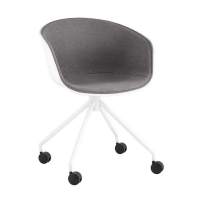 Кресло офисное LIBRA рогожка серый