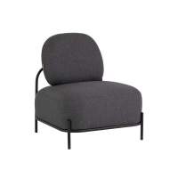 Кресло Стоун рогожка тёмно-серый