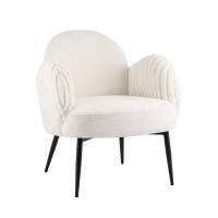 Кресло Wave Stripes букле белый