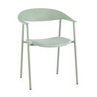 Стул Eila с подушкой пластик зеленый