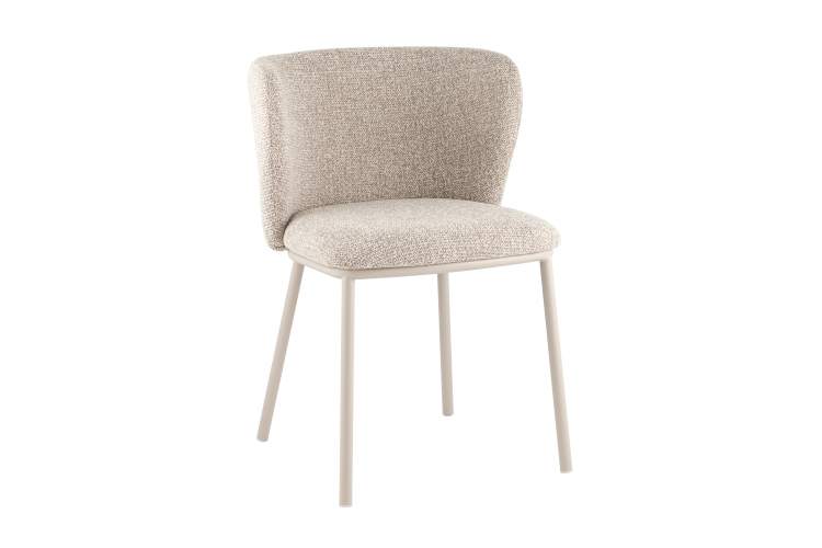 Стул Stag светло-серый серые ножки