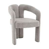 Стул Болинджер букле светло-серый