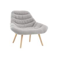 Кресло Олби Страйпс светло-серый