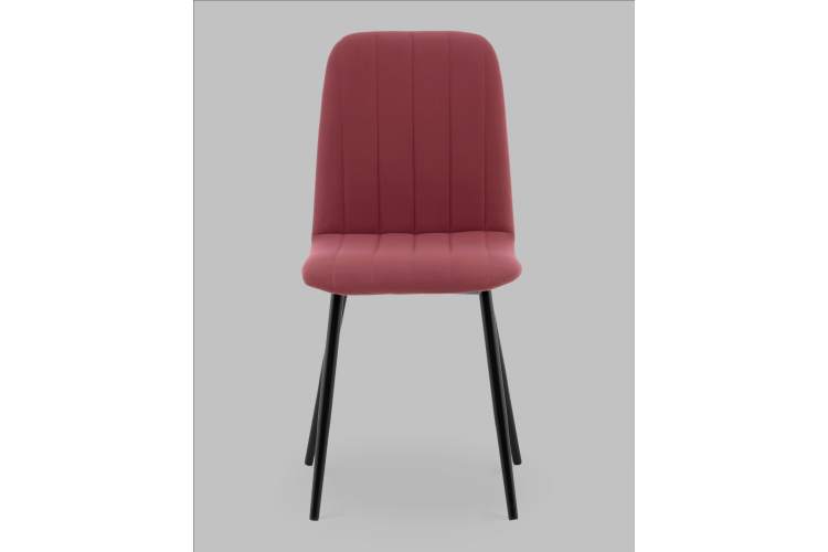 Стул Easy new велюр винный-1