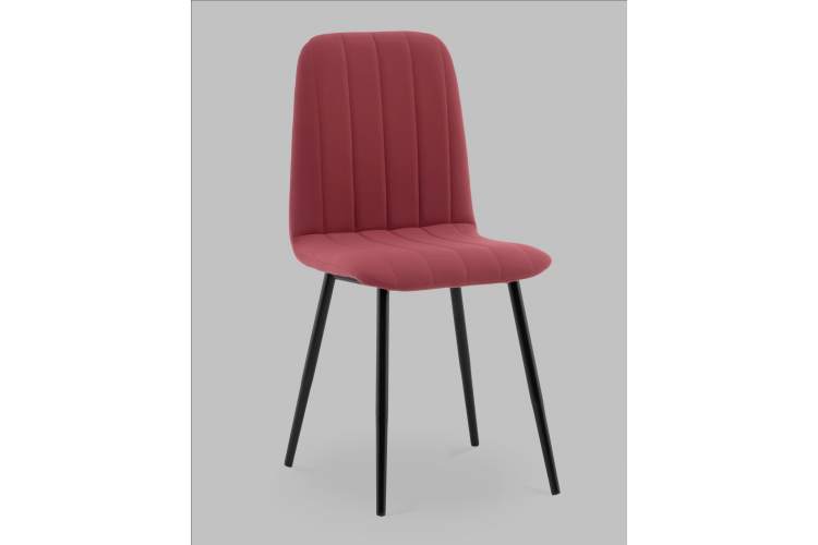 Стул Easy new велюр винный-2