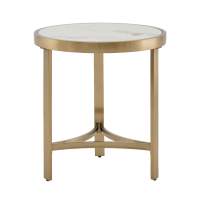 Журнальный столик Адриана 50*50 см светлая керамика