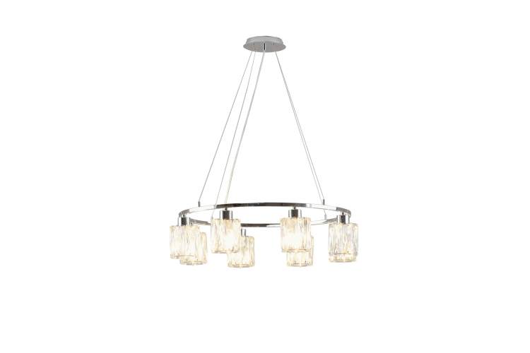 Люстра подвесная Moderli V11708-8P Prismique