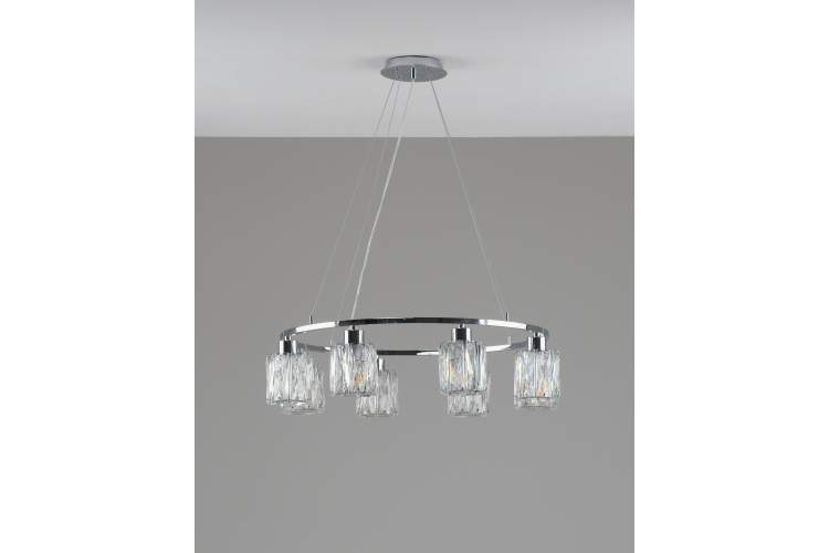 Люстра подвесная Moderli V11708-8P Prismique-1