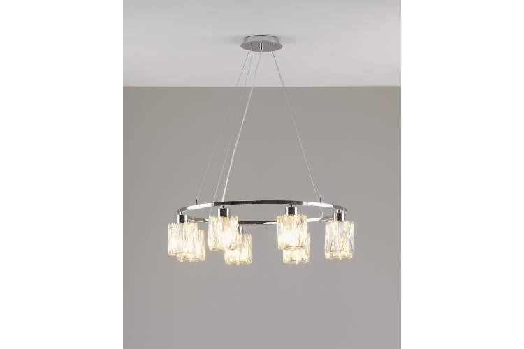 Люстра подвесная Moderli V11708-8P Prismique-2