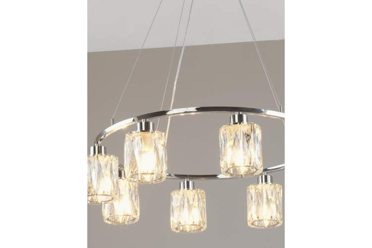 Люстра подвесная Moderli V11708-8P Prismique-3