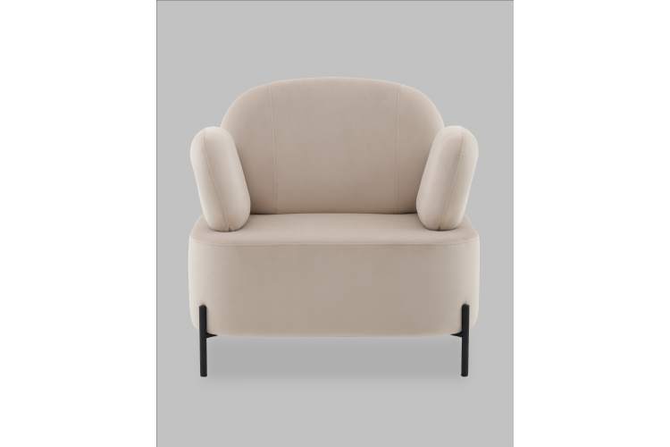 Кресло Кэнди велюр бежевый-2