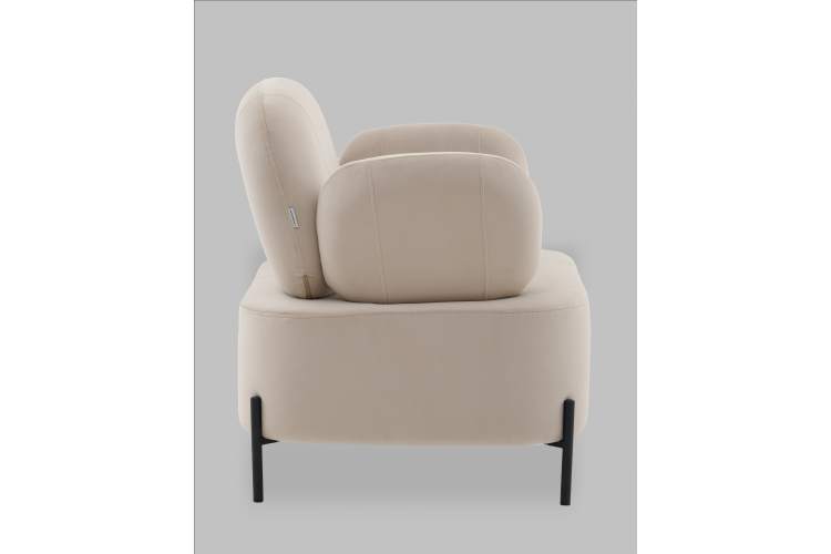 Кресло Кэнди велюр бежевый-3