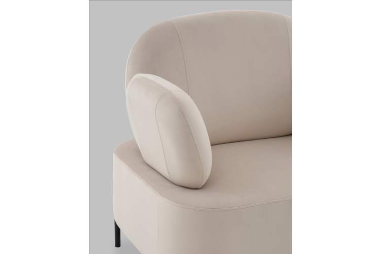 Кресло Кэнди велюр бежевый-7